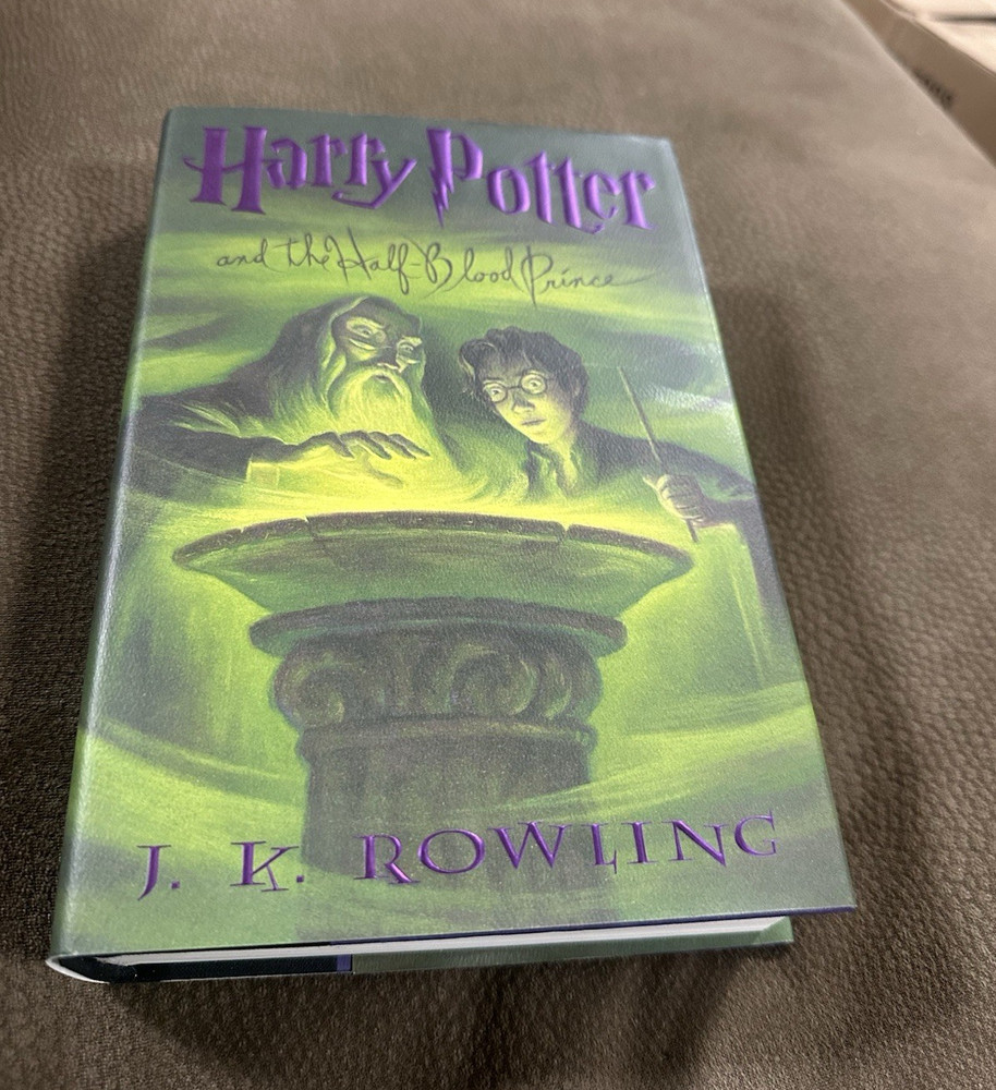 Harry Potter Half-Blood Prince J.K. Rowling HC 2005 Scholastic Grandpré DJ