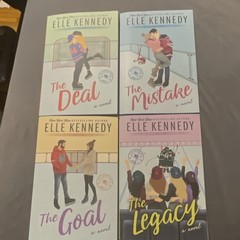 Elle Kennedy Off-Campus Series Paperback 4-Book Set: Deal, Mistake, Goal, Legacy