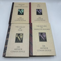Sherlock Holmes Sir Arthur Conan Doyle Mystery Thriller Suspense 9 Volume Set