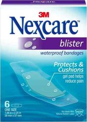 Nexcare Waterproof Heel Protection, Advanced Water-Resistant Pack of 4