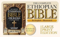 THE COMPLETE ETHIOPIAN BIBLE In English – LARGE PRINT Old and New Testament,book