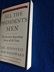 All the President’s Men by CARL BERNSTEIN and BOB WOODWARD, very good condition