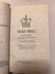 (2) Holy Bible: KJV, Gift Edition, Imitation Leather Tyndale Black & Red
