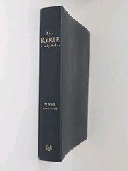 The Ryrie Study Bible NASB Red Letter, Indexed, Genuine Leather, Black