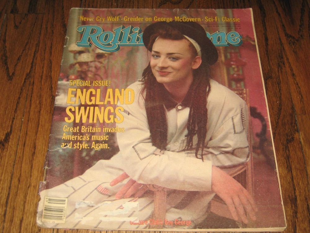 Rolling Stone Magazine Nov 1983 Culture Club Boy George Eurythmics Duran Duran