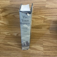 The Texas Rangers A Century of Frontier Defense Walter Prescott Webb 1987 HC