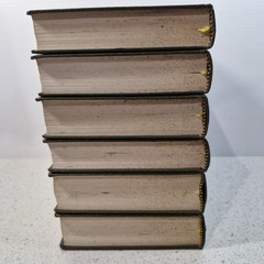 Daphne Du Maurier x6 Novel Collectable Hardcover Heron Vintage Embossed Gold Lot