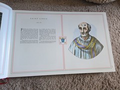 The Popes Book Papal History Catholic St. Peter to John Paul II 1st Edition 1990