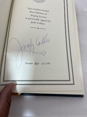 Singing Lessons – Judy Collins – Easton Press(1998) – Signed [Hardcover] Judy…