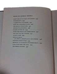 The Clergyman’s Daughter George Orwell [1959 US Edition] Hardcover Dust Jacket