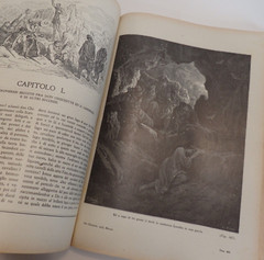 Antique 1925 Don Chisciotte by Cervantes, Italian Ed., Illust. by Dore