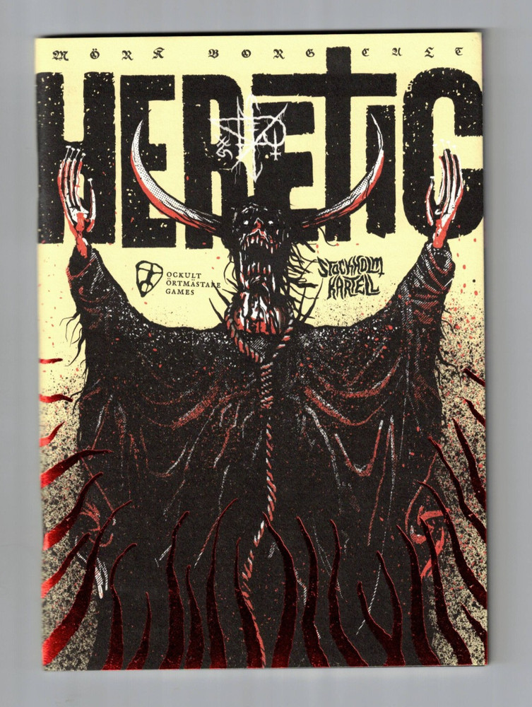 Heretic RPG Book 2022 Mork Borg Cult Exalted Funeral