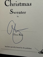 The Christmas Sweater Signed Glenn Beck COA Premiere Collector’s Ltd 1st Print