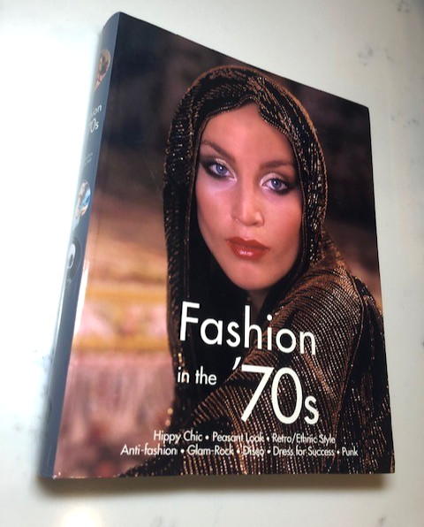 Fashion in the ’70s 1970 1970s hippy chic peasant retro disco punk book couture
