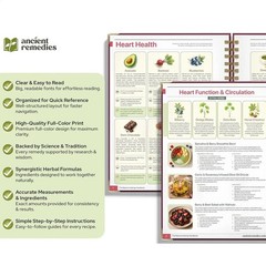 The Natural Healing Handbook Spiral-Bound Guide for Herbal Remedies & Natural