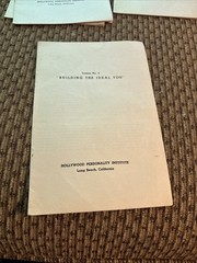 4 Pc 1940s “How To Get Your Ideal Man”booklets Hollywood Personality Institute