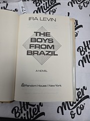 The Boys From Brazil Ira Levin 1976 Random House Hardcover