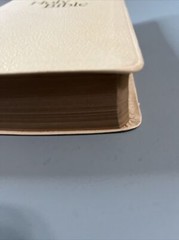 Holy Bible Study Edition The National Bible Press King James Creme Leather READ