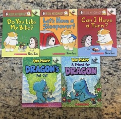 Scholastic acorn Beginning readers-Hello, Hedgehog And Dragon-5 Book Lot