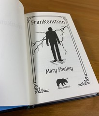 Frankenstein Gilded Pocket Hardcover 2025 Arcturus Publishing Edition