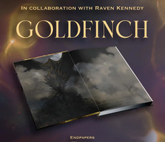 Goldfinch SIGNED Raven Kennedy The Plated Prisoner series Exclusive Luxe Edition