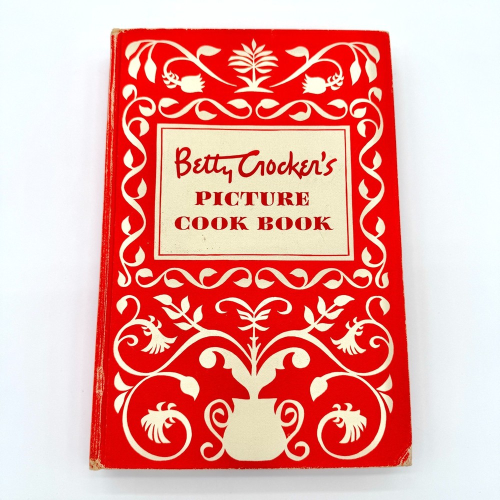 Betty Crocker’s Picture Cook Vintage 1950 Book 1st Edition/3rd Printing HC