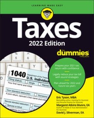 Taxes For Dummies: 2022 Edition (For Dummies (Business Personal Fi – GOOD