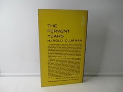 THE FERVENT YEARS by HAROLD CLURMAN 1964