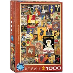 Alte Werbeposter (Puzzle) Eurographics