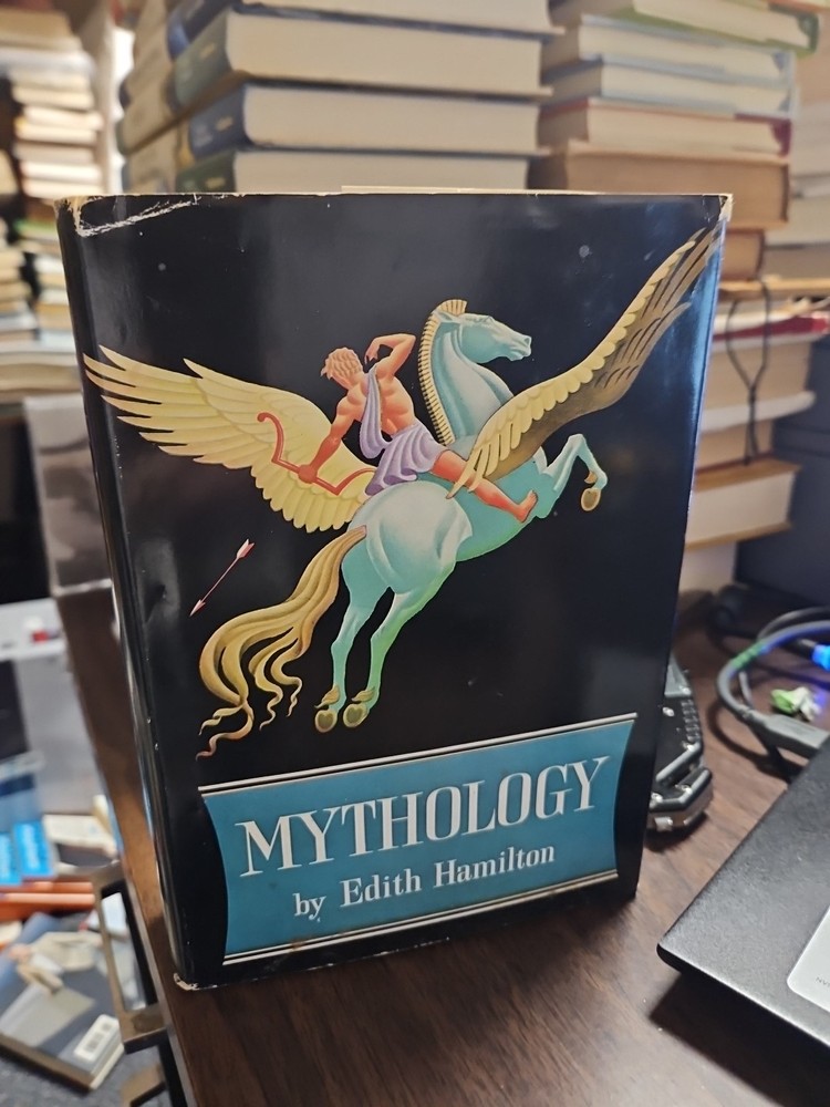 Mythology By Edith Hamilton – 1st Edition 1942 – HC/DJ