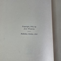 Dear Enemy by Jean Webster Hardcover Book Illustrated Antique 1915