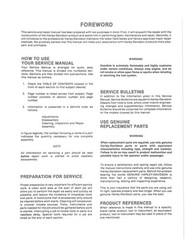 HARLEY-DAVIDSON Sportster K KH Service Manual 1959 To 1969 – WIRE BOUND – COVERS