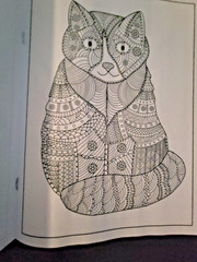Cat Coloring -32 Spring-Inspired Designs-Relaxing & Inspirational Adult Coloring