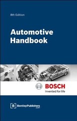 BOSCH AUTOMOTIVE HANDBOOK – 8TH EDITION By Robert Bosch Gmbh Excellent Condition