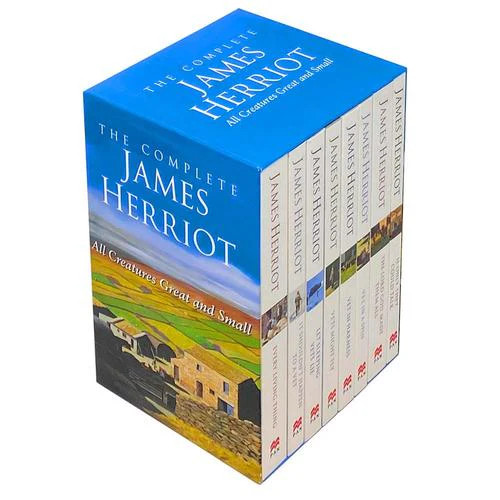 The Complete James Herriot Collection 8 Books Box Set 1-8 By James Herriot NEW