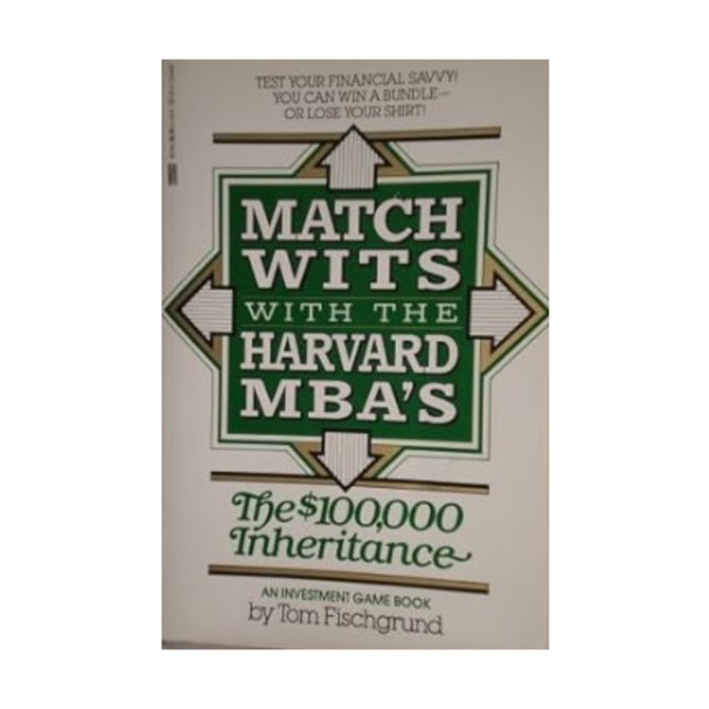 Fawcett Reference Bo Match Wits with the Harvard MBA’s – The $100,000 Inh VG+