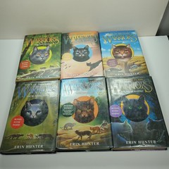 Warriors Series Dawn of the Clans 1-6 Set Hardcover Erin Hunter