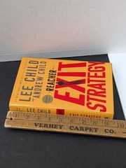 SIGNED Exit Strategy : A Reacher Novel by Lee Child & Andrew Child 2025 1st HC