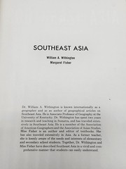 Southeast Asia Hardcover 1963 byWilliam Withington & Margaret Fisher. Hardcover