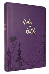 KJV Giant Print Bible Royal Purple Imitation Leather BRAND NEW in Shrink Wrap!