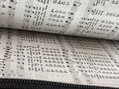Korean-English Enriched Bible NIV Red Letter Edition Leather Zip Song Hymnal