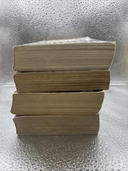 Mixed Paperback Book Lot 4 Crichton/Clancy/Rice Paperback Bundle Suspense/ Myste
