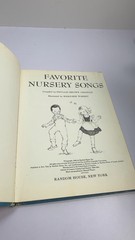 Favorite Nursery Songs by Phyllis Brown Ohanian – Vintage Children’s Book 1956