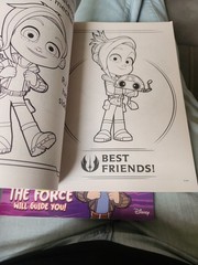 DreamTivity Star Wars Jedi Adventures Friends & Force Coloring & Activity Books