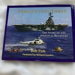 Hornet Plus Three Apollo 11 Recovery Record Book 213 Pages with Photos