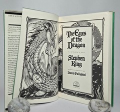 The Eyes of the Dragon Stephen King TRUE First Edition First Print HC $18.95 DJ