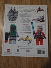Lego Star Wars Book The Visual Dictionary with Luke Skywalker Minifigure