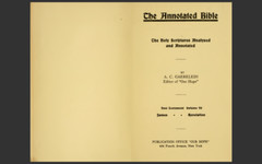 The Annotated Bible by A.C. Gaebelein – All 9 Volumes (1913-21) E-Book Set on CD