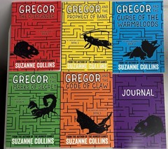Brand New! Gregor The Underland Chronicles 5 Books and Journal