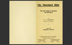 The Annotated Bible by A.C. Gaebelein – All 9 Volumes (1913-21) E-Book Set on CD